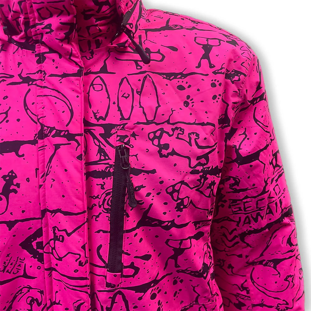1980's Neon Pink Retro Jacket - Image 3