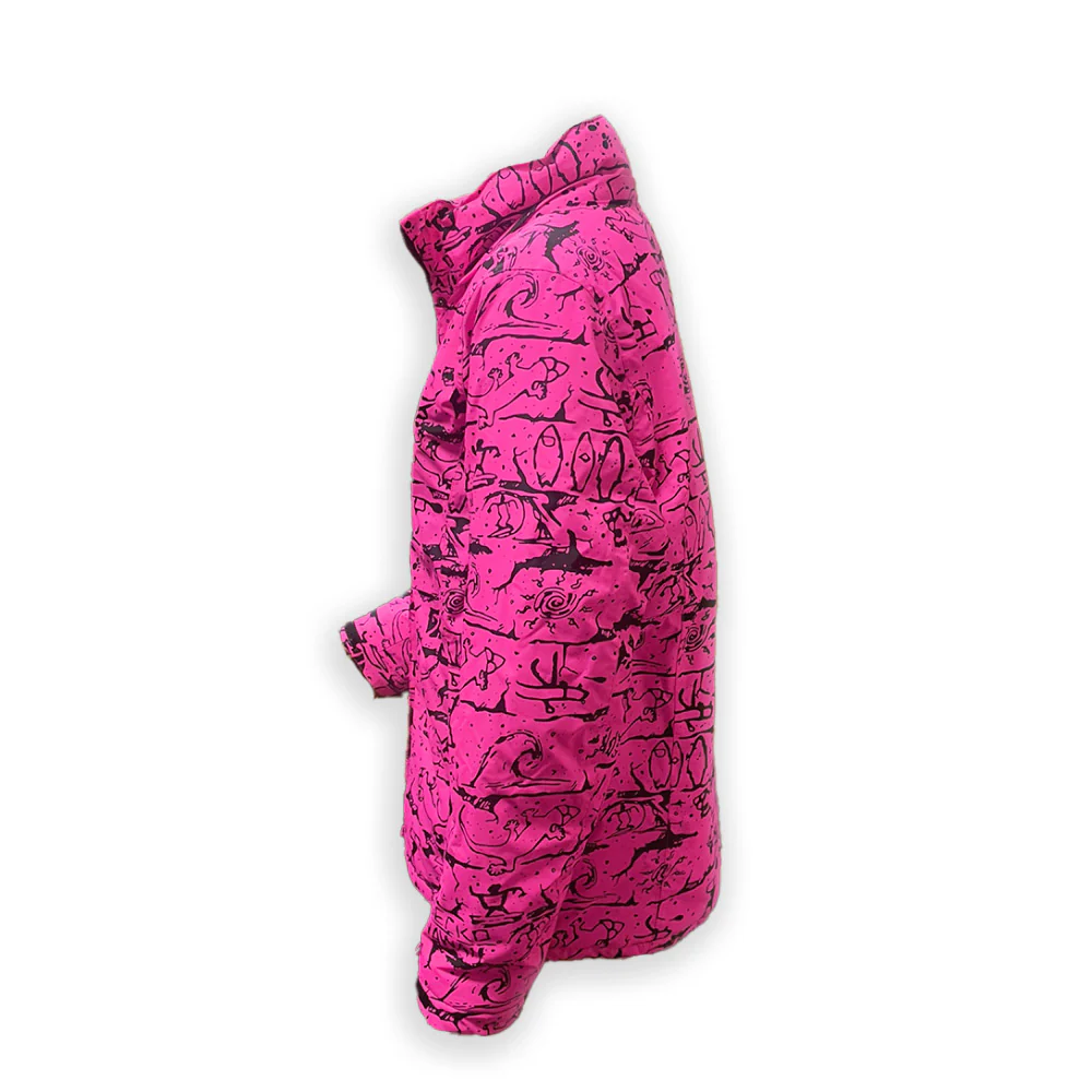 1980's Neon Pink Retro Jacket - Image 8