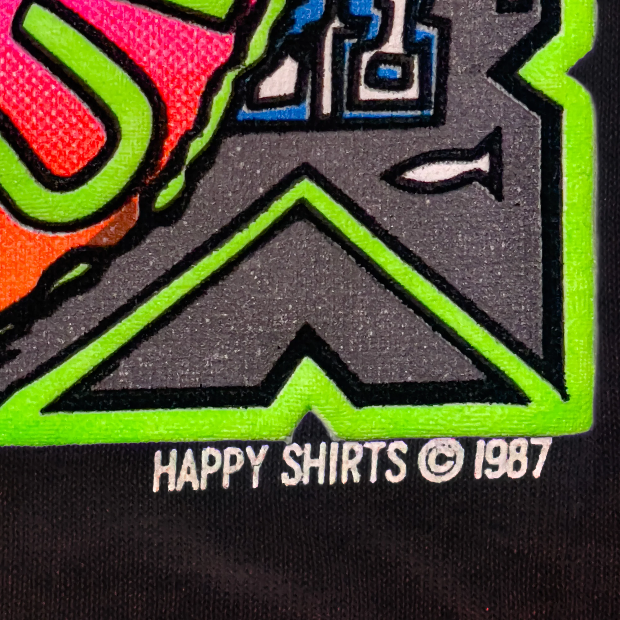 The Gecko Islands - 1987 Black Tee - Image 8