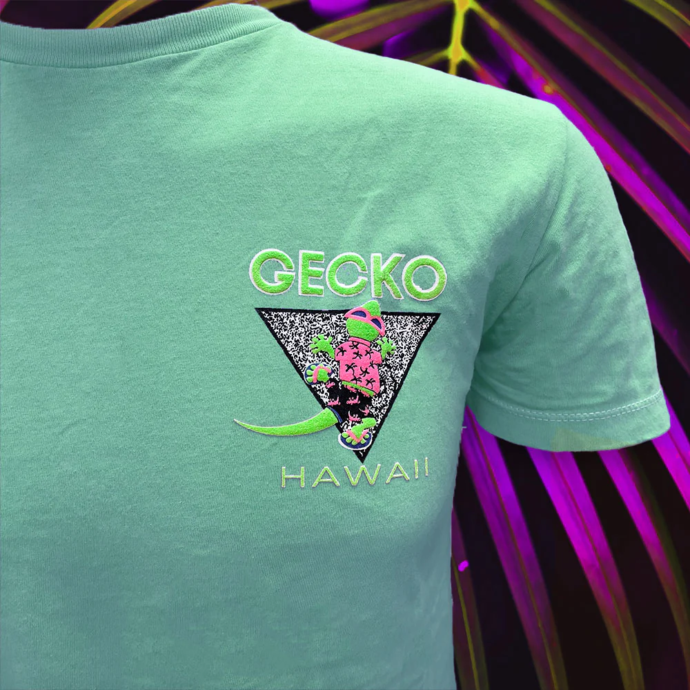 1988 Gecko In Paradise - Hyper Flash Green-to-Yellow - Image 4