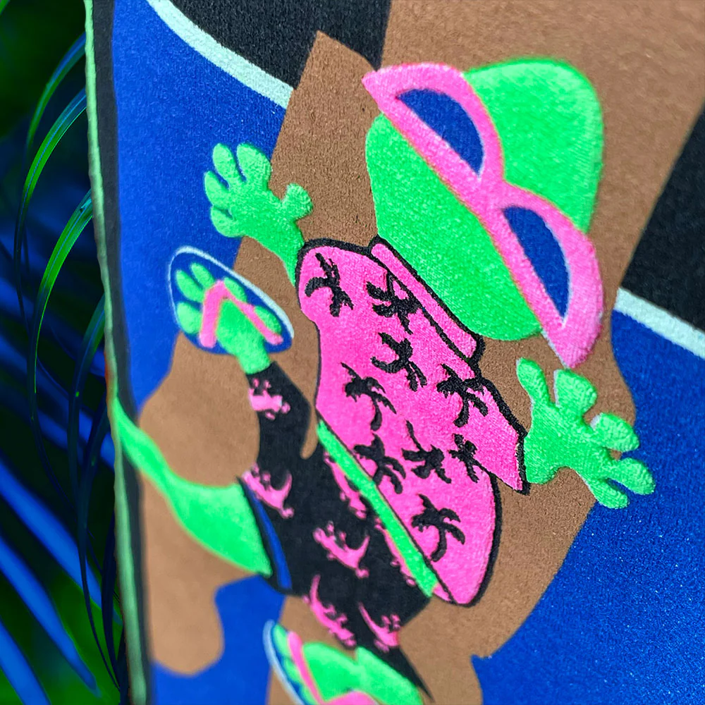 1988 Gecko In Paradise - Neon Green Limited Edition Tee - Image 7
