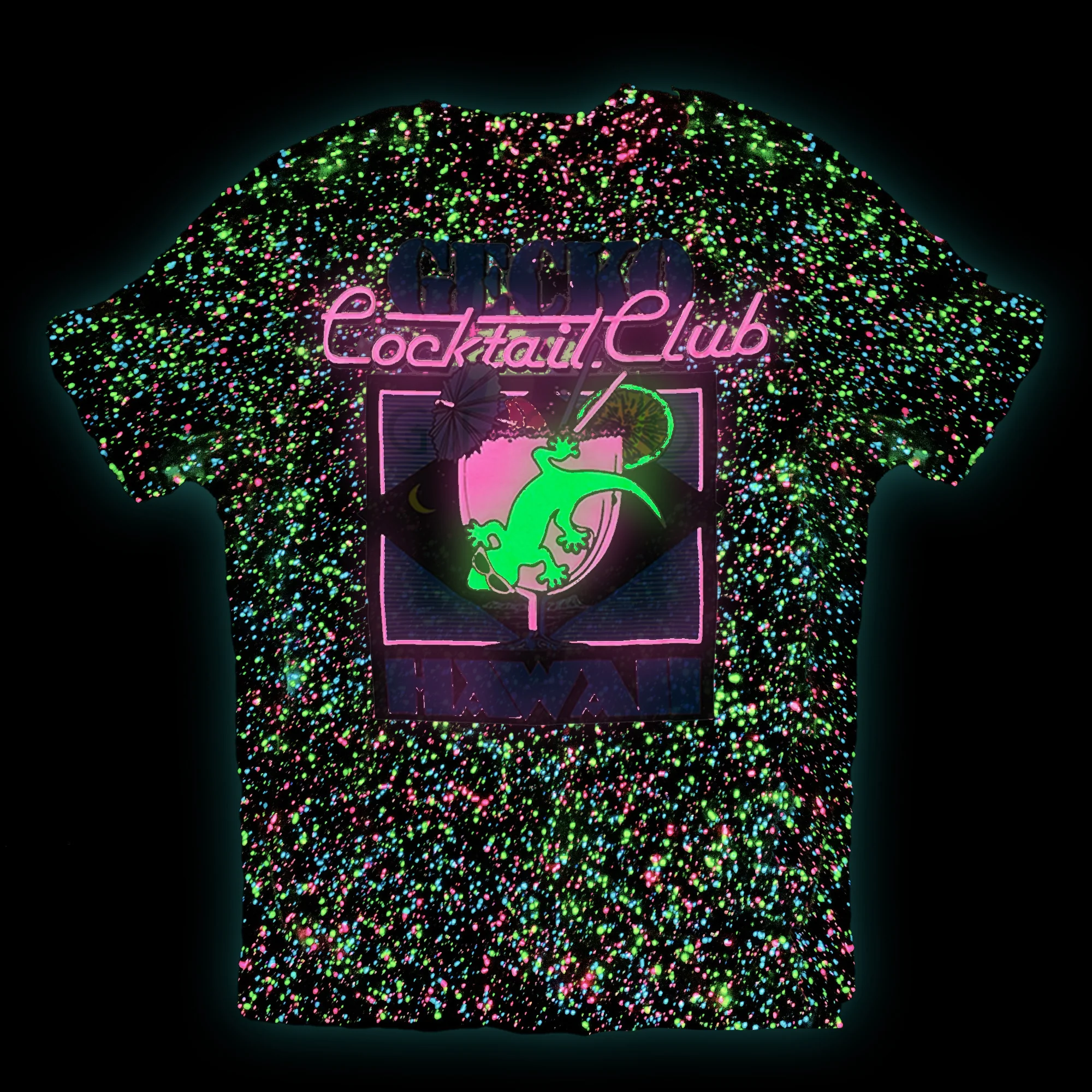 1989 Cocktail Club Glow In The Dark Splatter - Limited Edition - Image 3