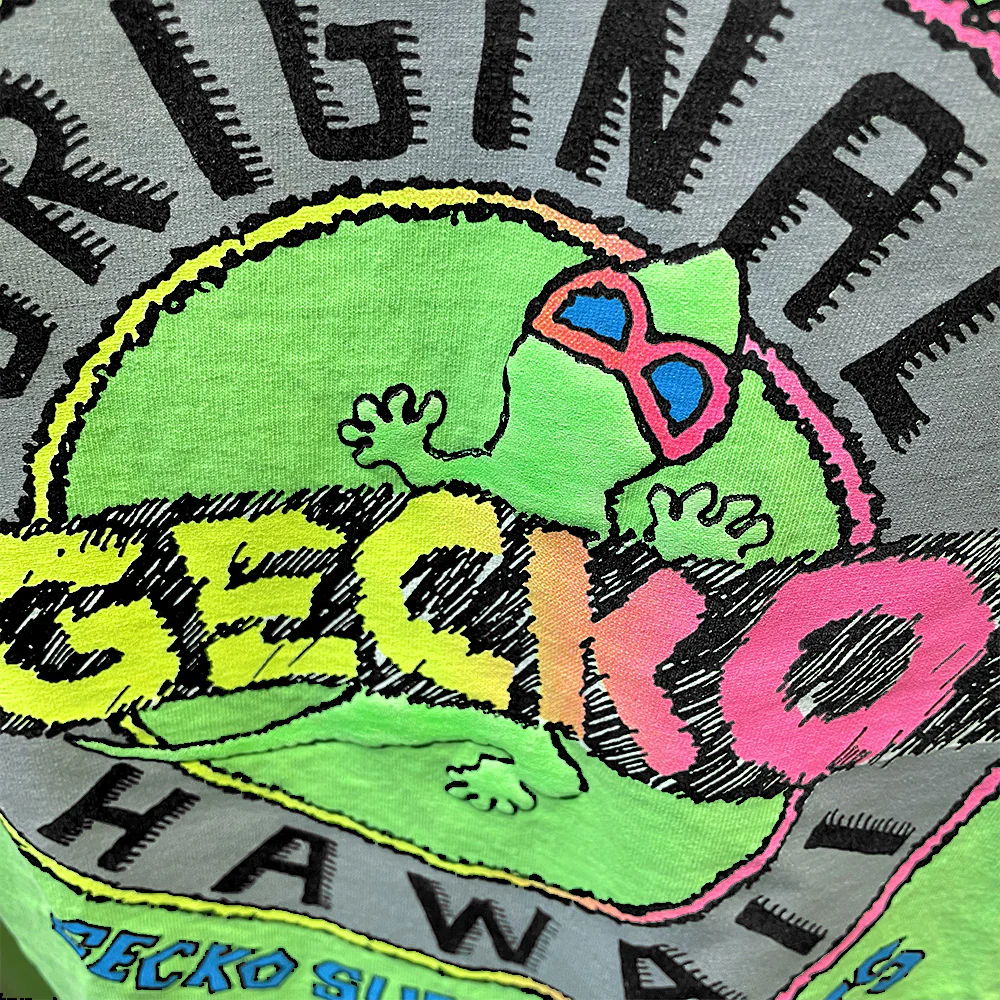 1988 Tropic Tested Neon Green - Retro Single Stitch Tee - Image 3