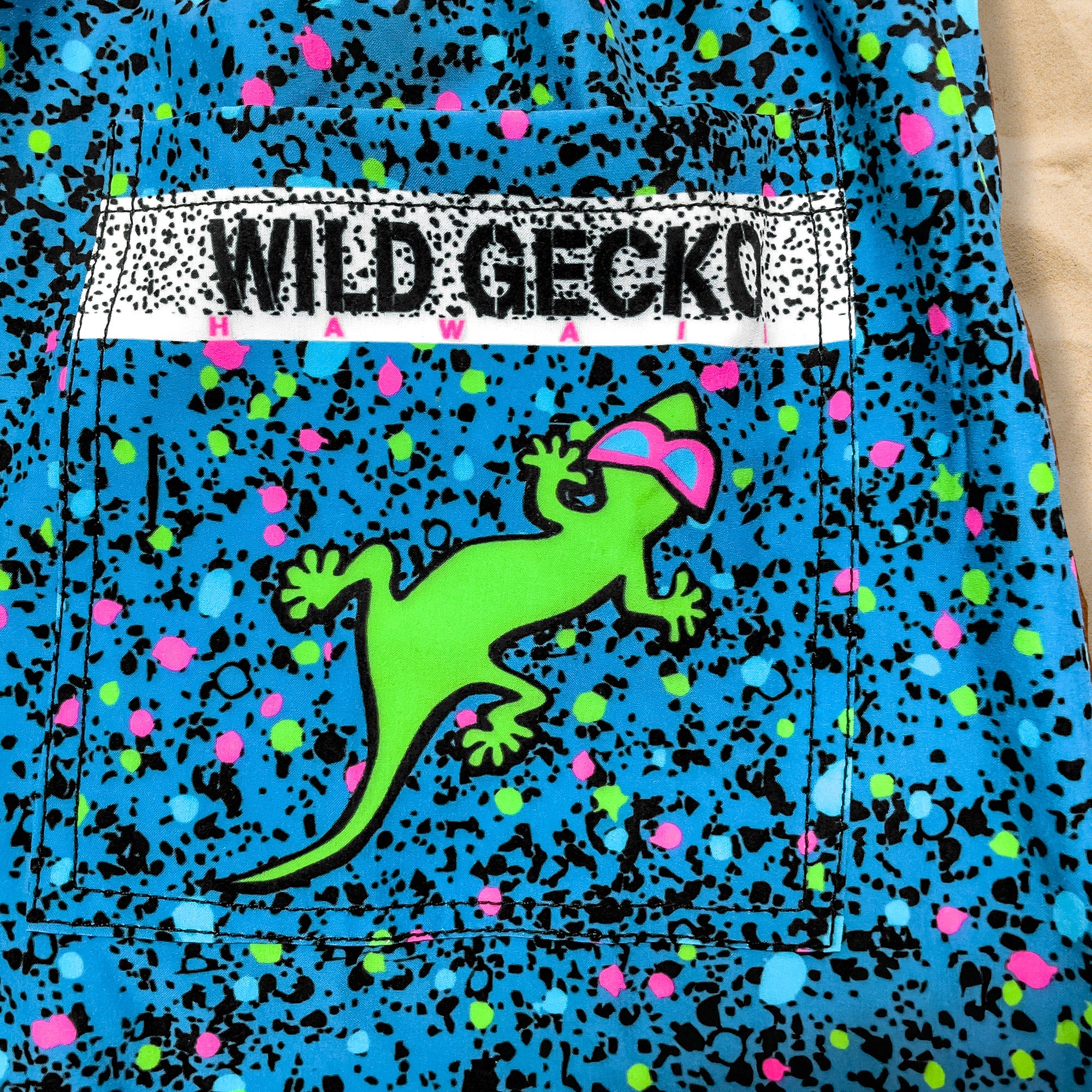 Iconic 1992 Gecko Wrap Blue Splatter Multiverse Volley - Image 5