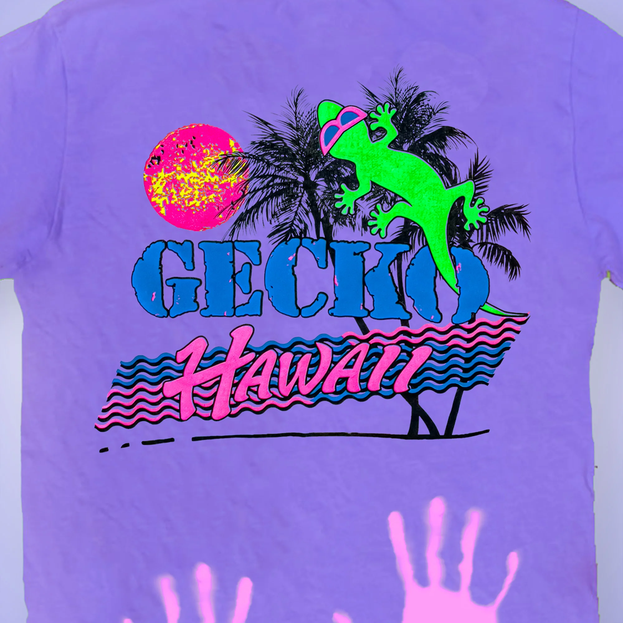 '86 Souvenir Palm: HYPERflash Purple to Pink V2 - Image 3