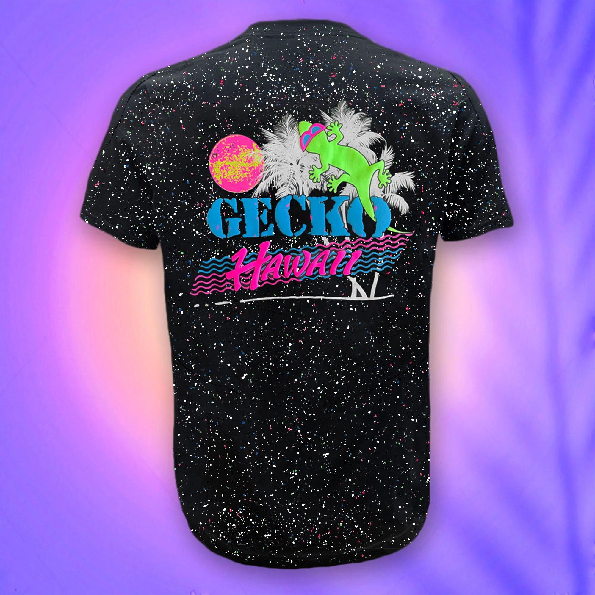 1986 Souvenir Palm - Glow In The Dark Retro Splatter Limited Edition