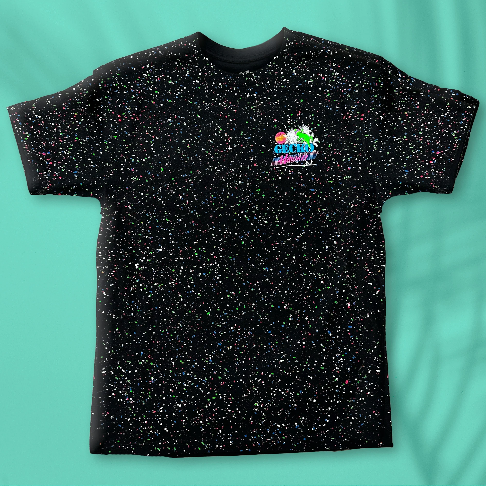 1986 Souvenir Palm - Glow In The Dark Retro Splatter Limited Edition - Image 3