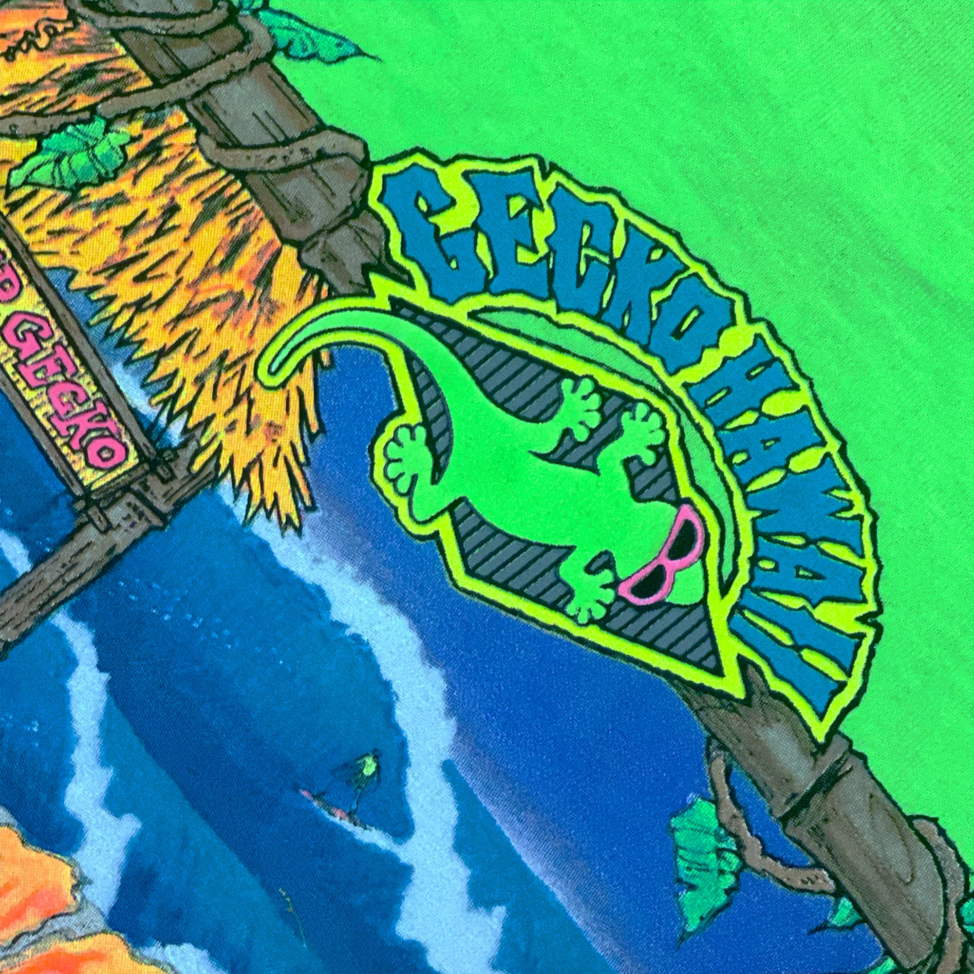 Camp Gecko '89 - 1980s Neon Green - Image 4