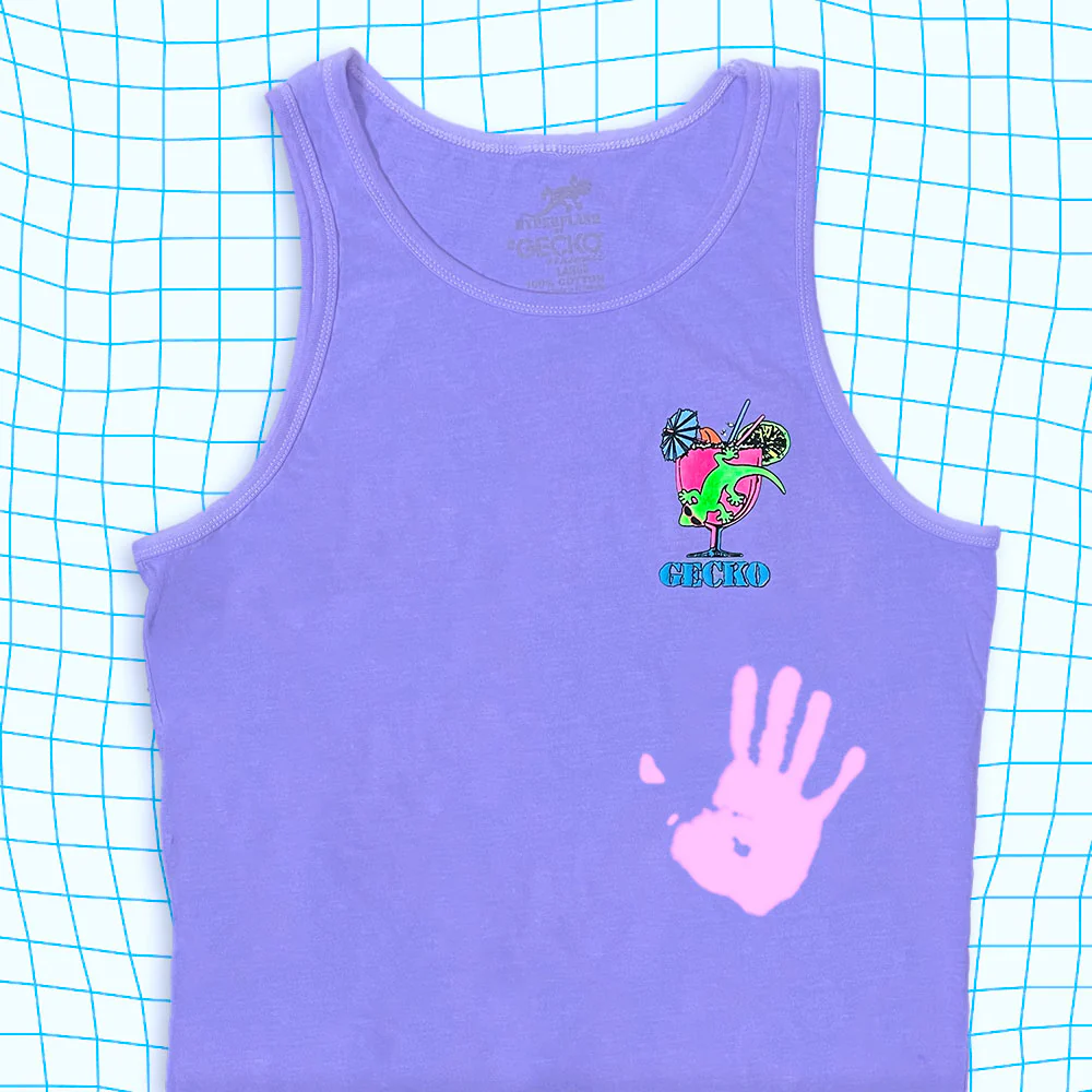 Gecko Cocktail Club HYPERTANK - Purple-to-Pink - Image 2
