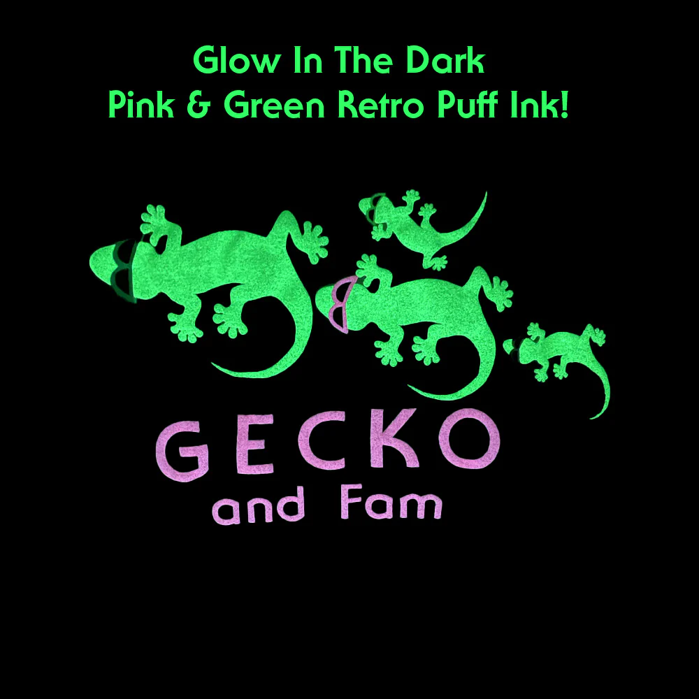 Gecko Fam Hyper Tee Purple-to-Pink - Image 3