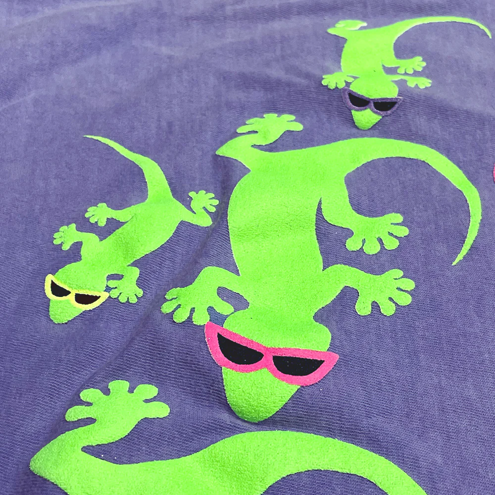 Gecko Fam Hyper Tee Purple-to-Pink - Image 4