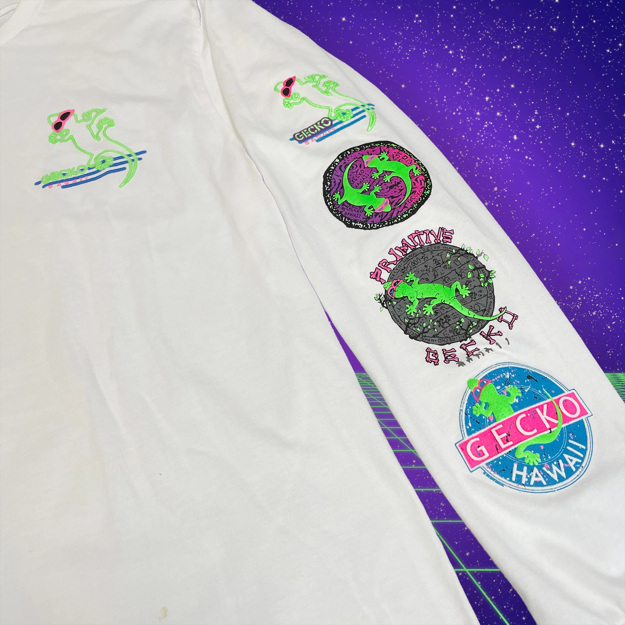 Gecko Four LOGO Long Sleeve Tee - Image 4
