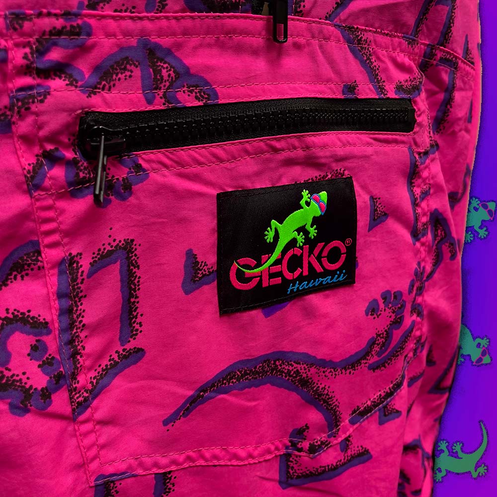 Gecko Petro '88 Hot Pink Windbreaker - Image 3