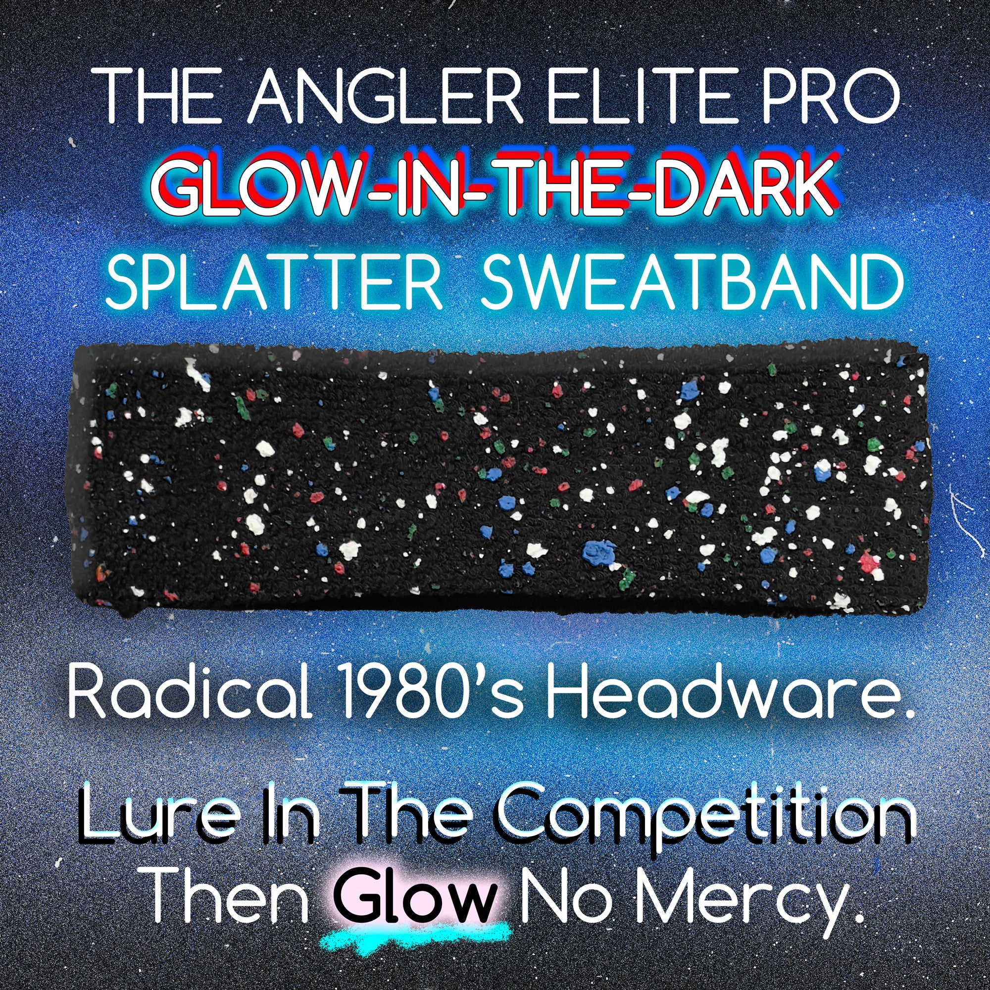 Gecko Radical GITD Splattered Sweatband - Image 2