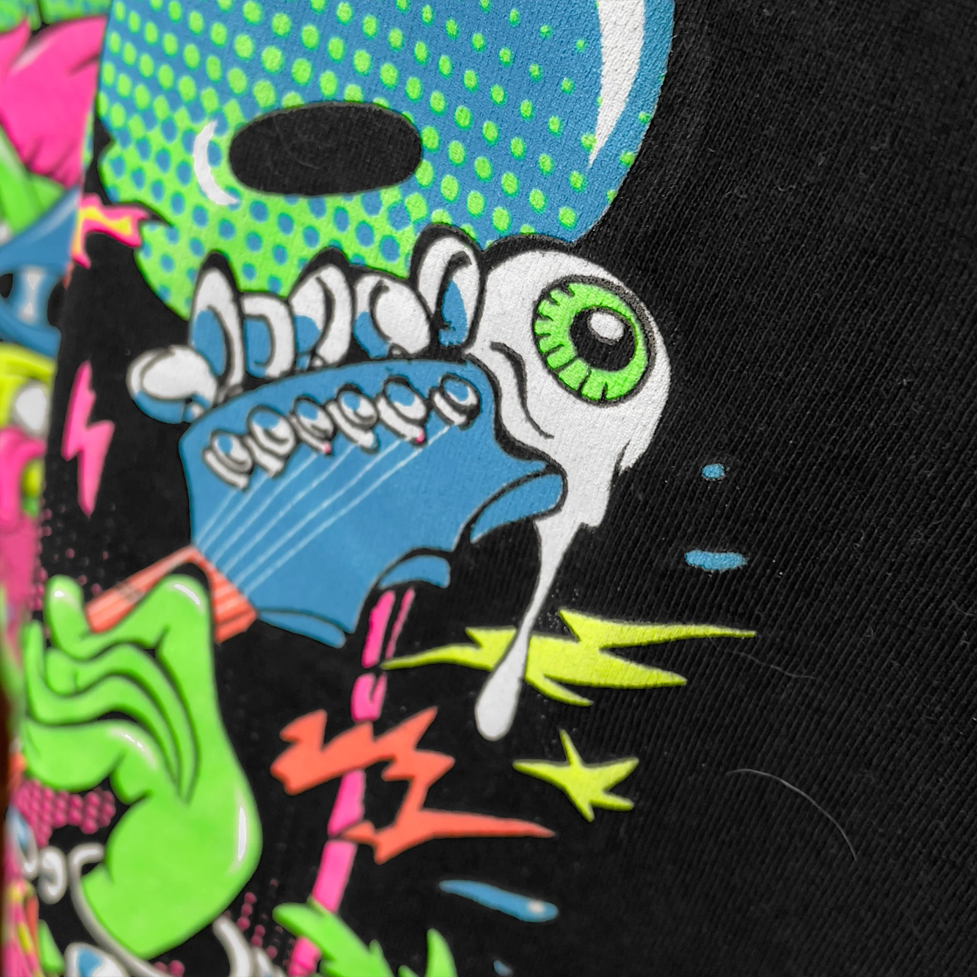 Gecko X Simko - All Rages - Black Tee - Image 9