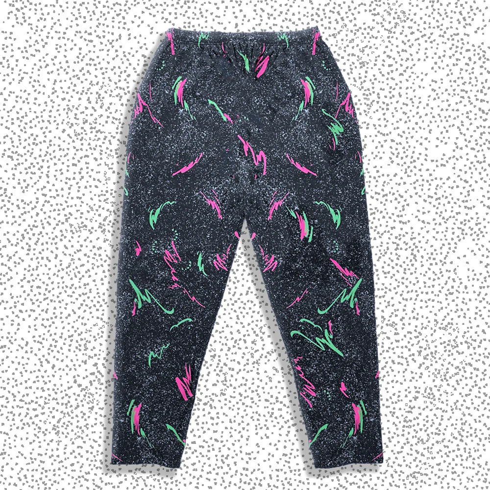 Iconic 1988 Wild Gecko Multiverse Beach Pants - Black - Image 5