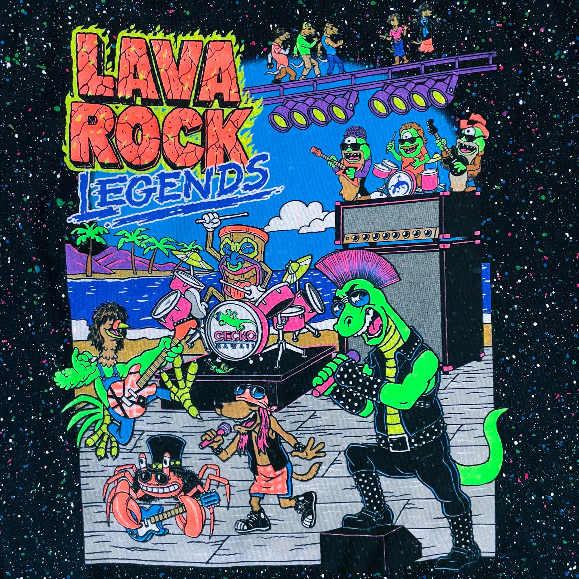 Lava Rock Legends - Splatter Long Sleeve - Gecko X Nazar - Image 2