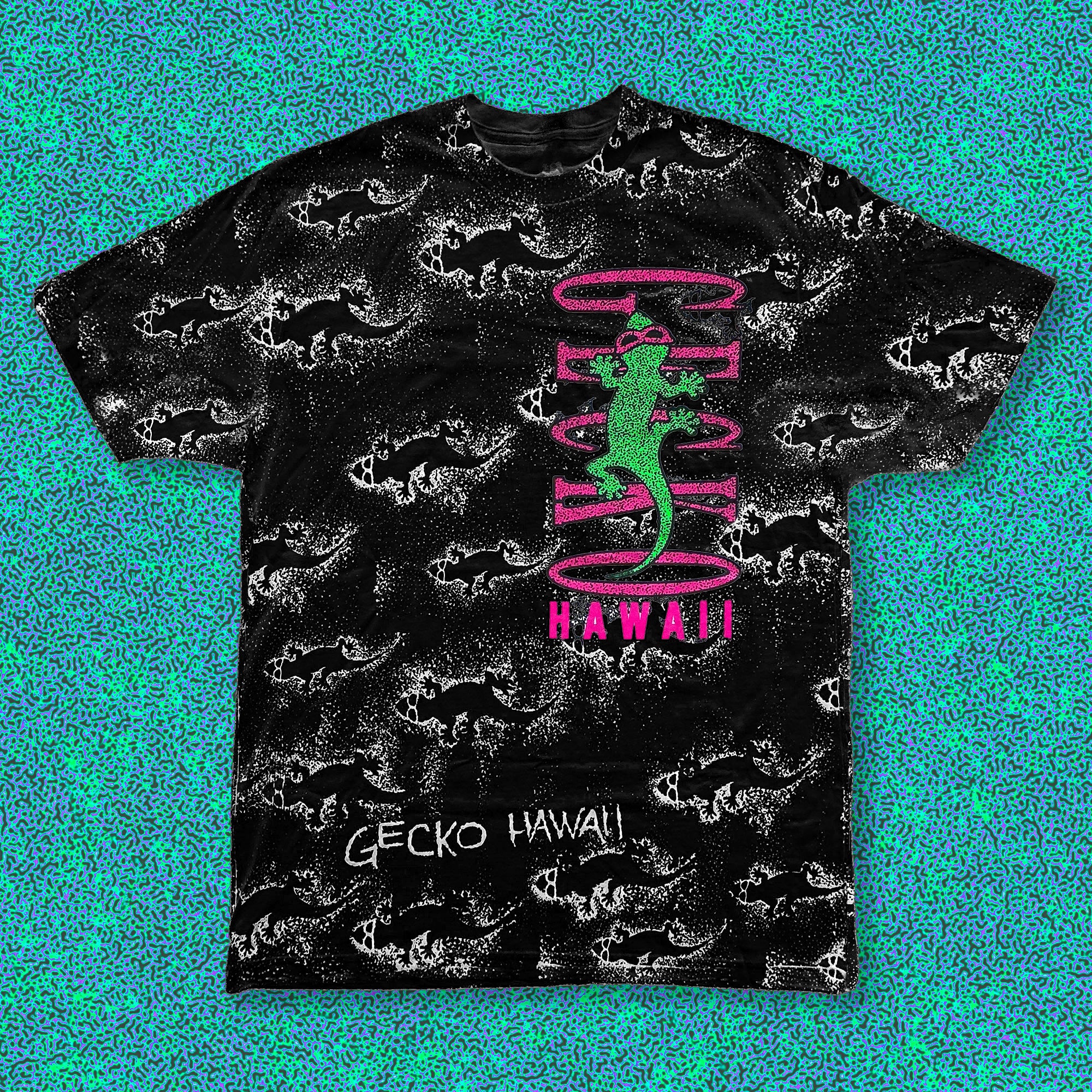 Original Gecko Black Shadow All-Over Tee - Image 6