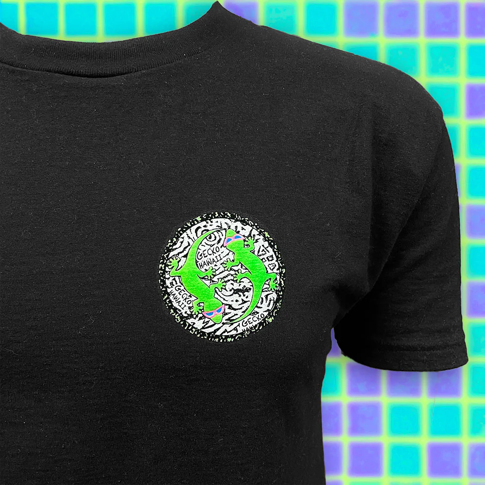 Pop-Up Pool Party Black Beefy Tee - Image 2