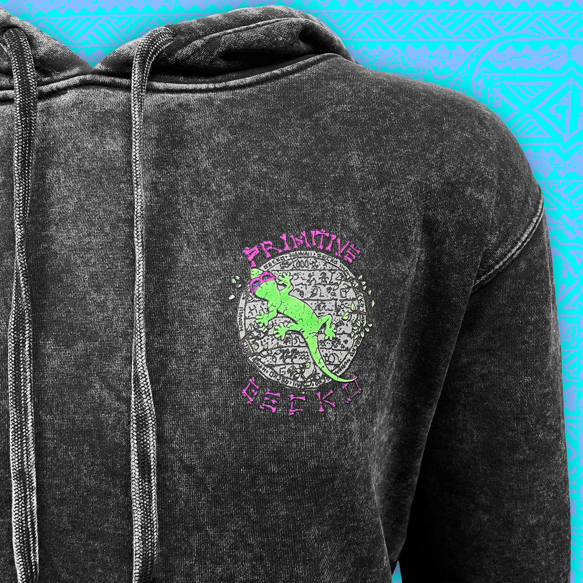 Primitive Gecko Stone Acid Premium Hoodie - Image 7