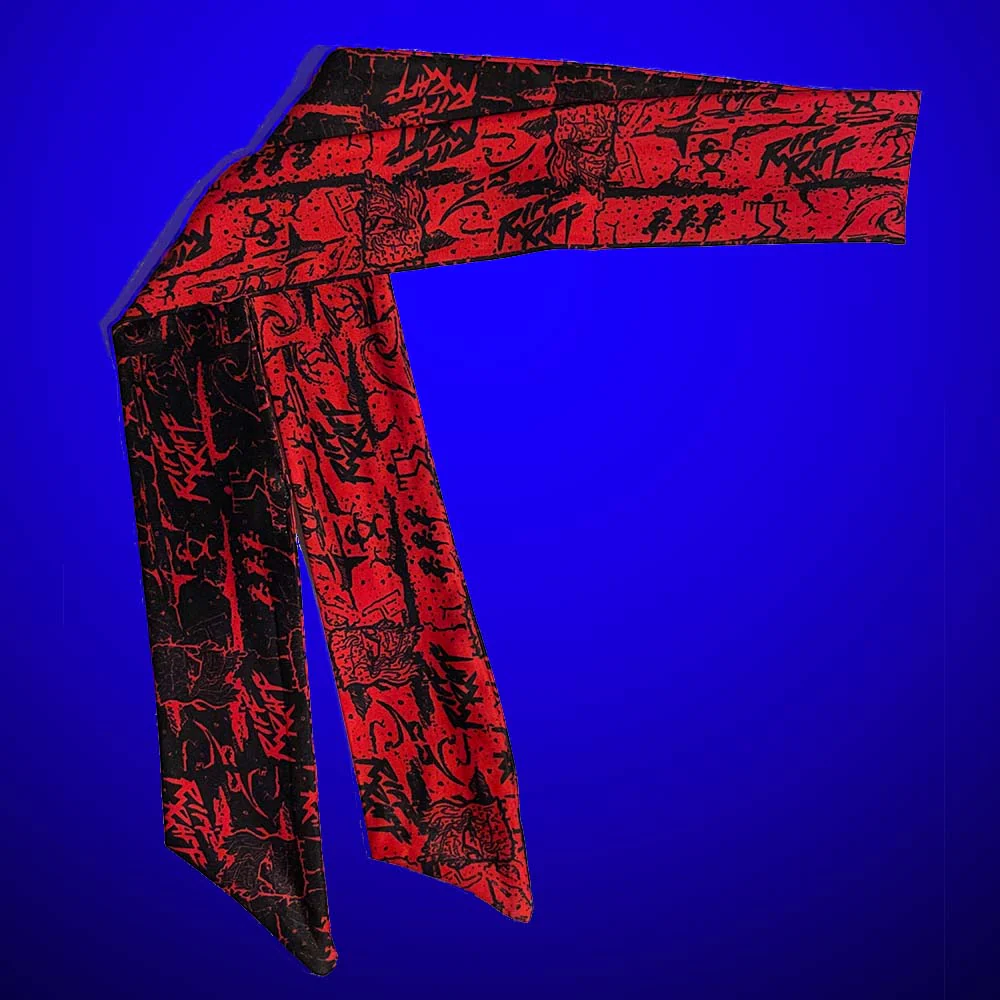 RiFF RaFF x Gecko Reversible "Red Band" Headband - Image 3