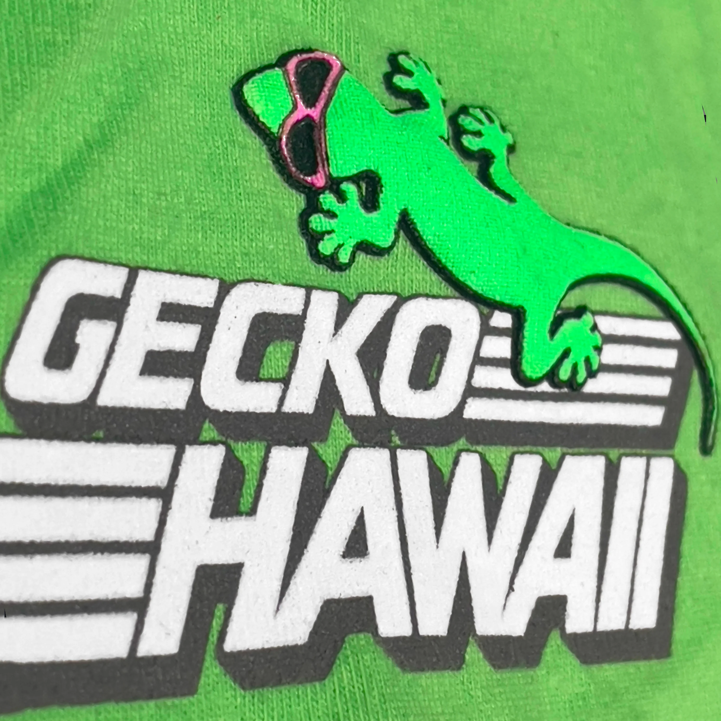 Secret Code 1980's Neon Green Tee - Image 6