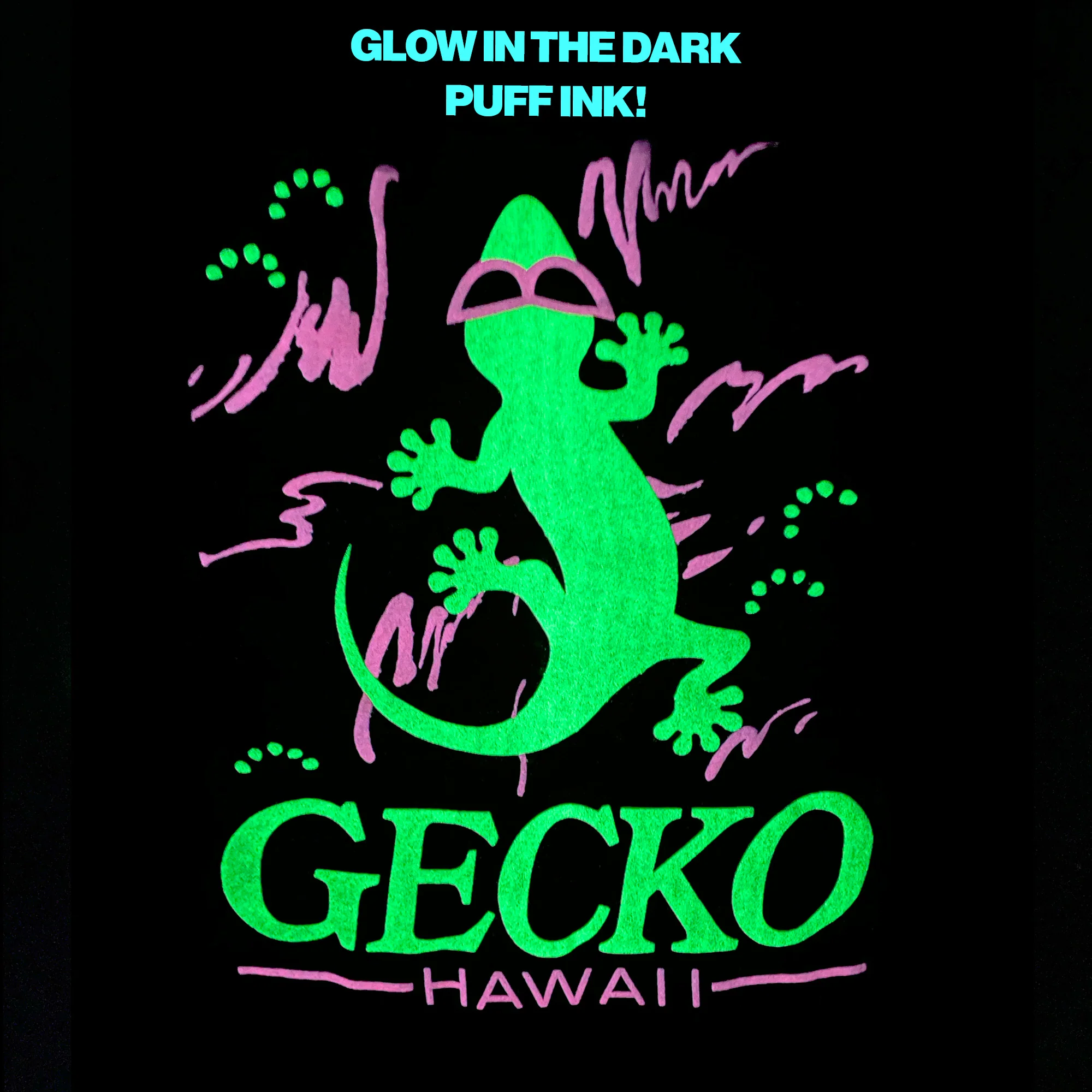 Space Gecko Black Tie-Dye Shorts - Image 4