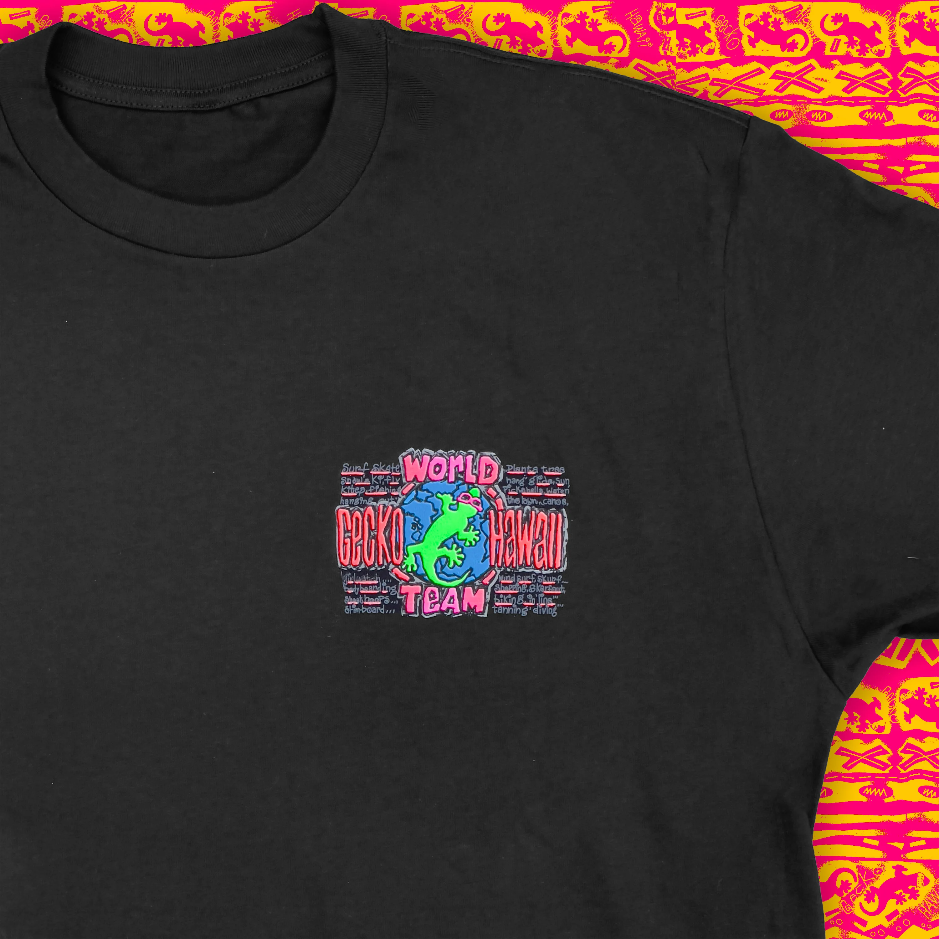 The Original 1989 Gecko World Tee - 1st Edition Re-Issue - Image 7