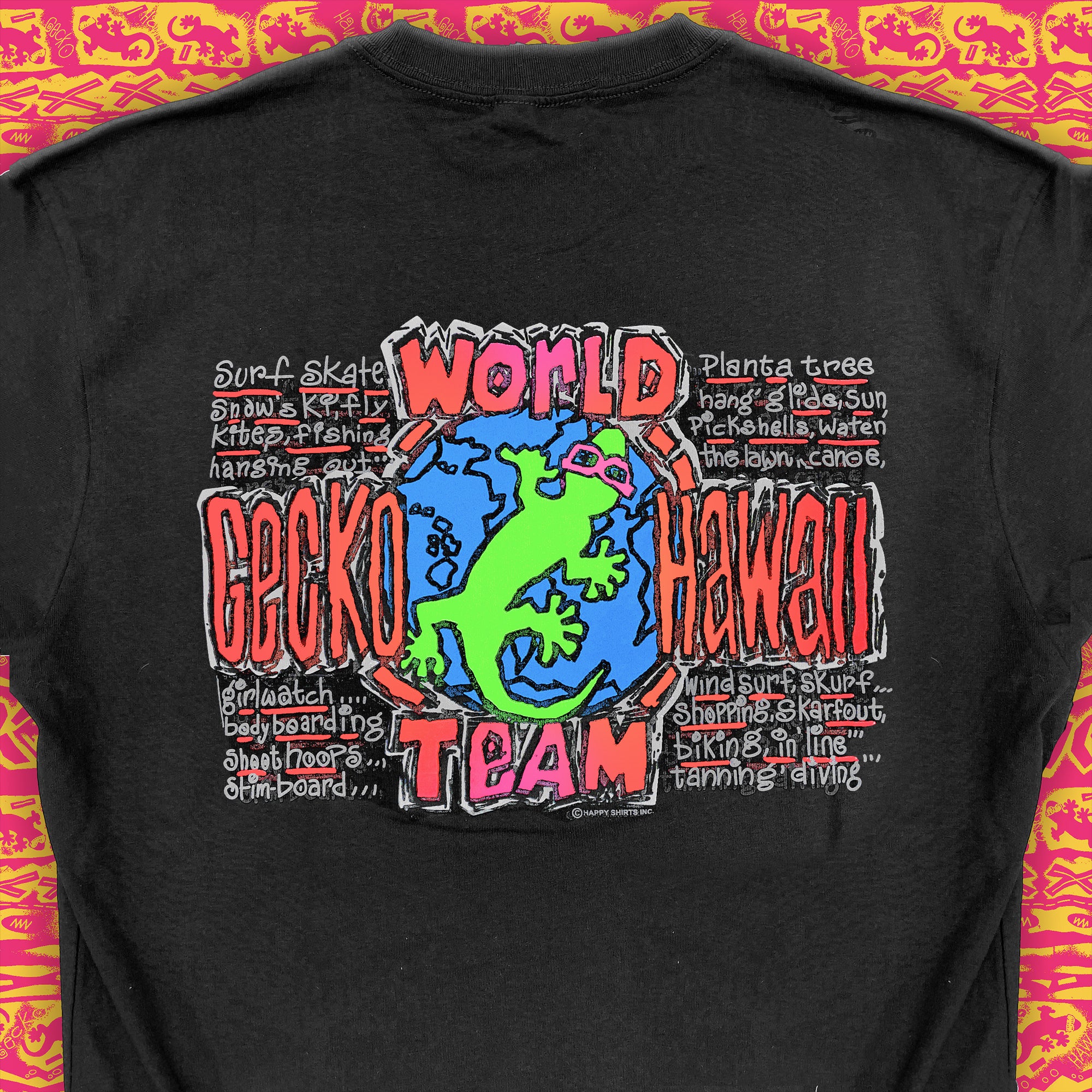 The Original 1989 Gecko World Tee - 1st Edition Re-Issue - Image 8