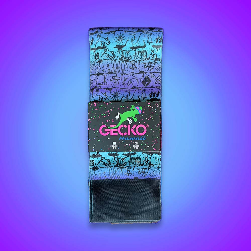Tie Dye Wall Party Socks - Image 4