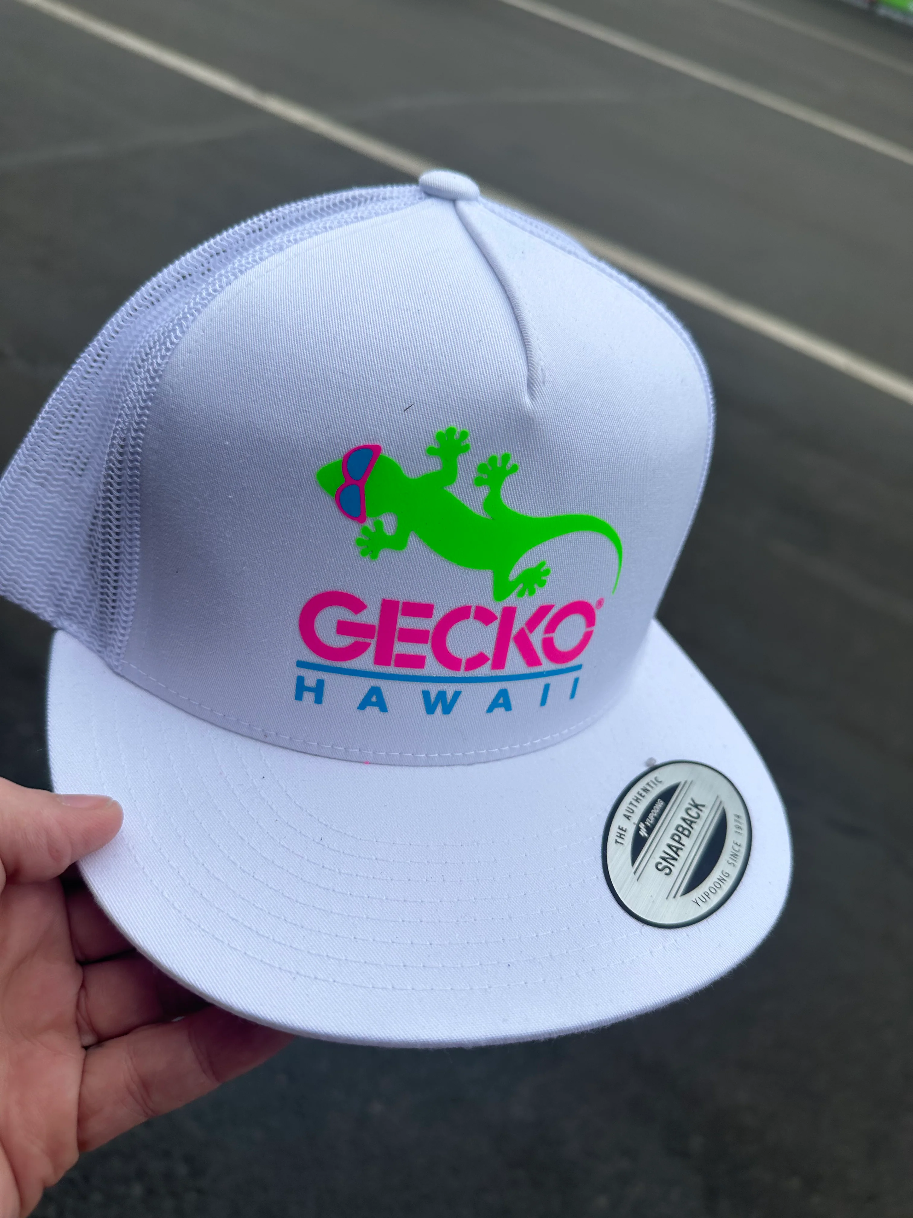 White SnapBack Hat